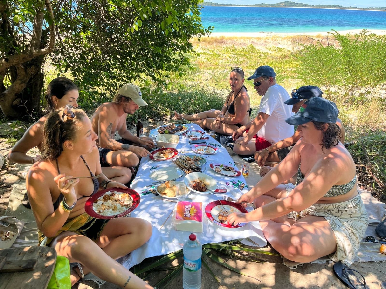 Groupe en excursion avec Meli Évasion
